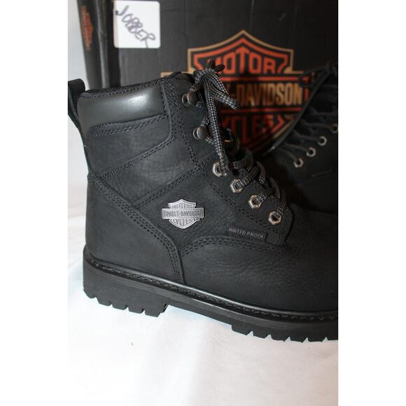 NIB HARLEY-DAVIDSON FOOTWEAR Men's Gavern Motorcycle Boot SZ 7 WOMEN'S 9 - Picture 3 of 8